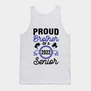 Proud Brother Of A 2022 Senior Class Of School Day Sister Tank Top